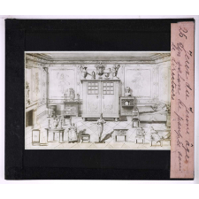 Jeux du jeune âge. Un salon de poupée sous le Directoire.