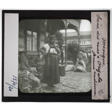 Mexique. Scène des rues à Orizaba femme indienne.