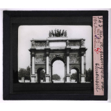 Architecture au 19e siècle. Arc de triomphe du Carrousel.