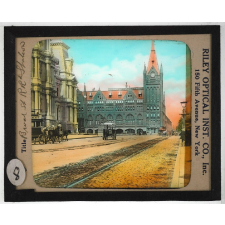 Atlantic City. Broad St R Rd Station.