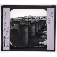Espagne, ses Castilles. Perspective du Pont de Tolède.