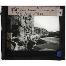 Le Vivarais. La Route de Vallon au Pont d'Arc. 