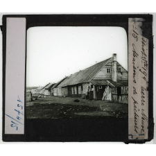 Terre-Neuve, Saint-Pierre et Miquelon. Pêche de la morue. Terre Neuve Maisons de pêcheurs.