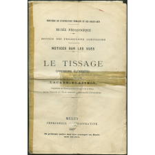 Le Tissage (premiers éléments). Notices sur les vues.