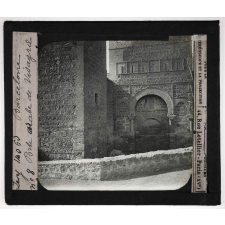 Barcelone, Saragosse, Tolède, l'Escurial. Barcelone. Porte arabe de Visagra.
