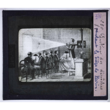 La Photographie et ses applications. Lecture des dépêches pendant le siège de Paris.
