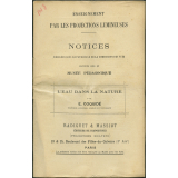 L'Eau dans la nature. Notices sur les vues. 