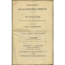 L'Eau dans la nature. Notices sur les vues.