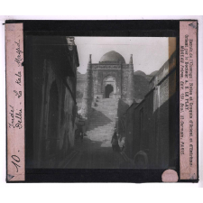 Les Sanctuaires de l'Inde. Delhi. La Kala Masjid.