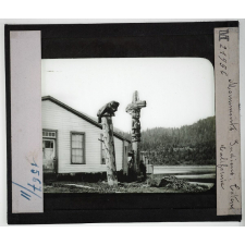Etats-Unis Ouest. Monuments Indiens. Totems Californie.