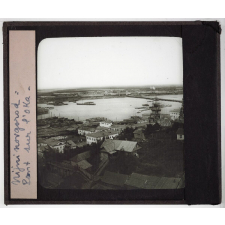URSS. Nijni Novgorod : Pont sur l'Oka.