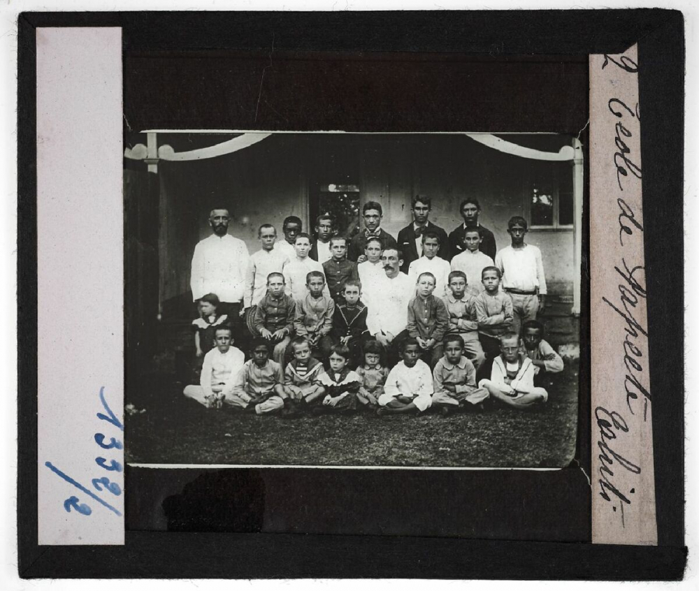 Tahiti. École de Papeete.