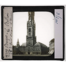 Belgique : Gand, Bruges, La Meuse. Bruges. Le Beffroi.