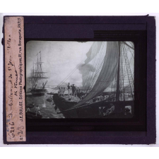 La Monarchie de Juillet. Bombardement de Saint Jean d'Ulloa. H. Vernet.