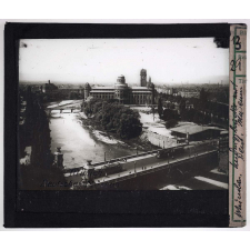 Bavière. München. Ludwigsbrücke und Deut. Museum.