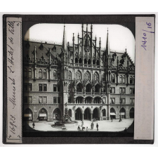 Allemagne du Sud. Munich. L'Hôtel de Ville.