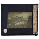 Paris pendant la Révolution. Louis XVI se rendant à l'Hôtel de Ville.