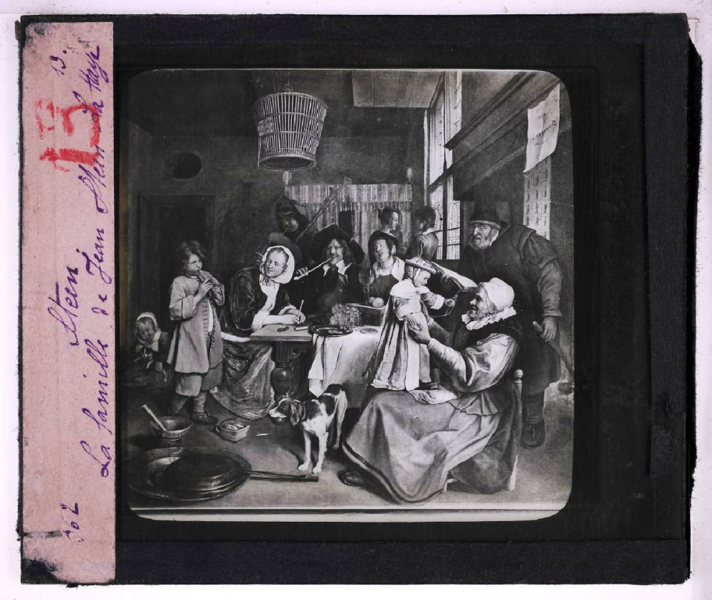 La Peinture hollandaise. Steen. La famille de Jean Steen. La Haye.