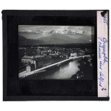 Le Dauphiné. Grenoble. Chaine des Alpes.