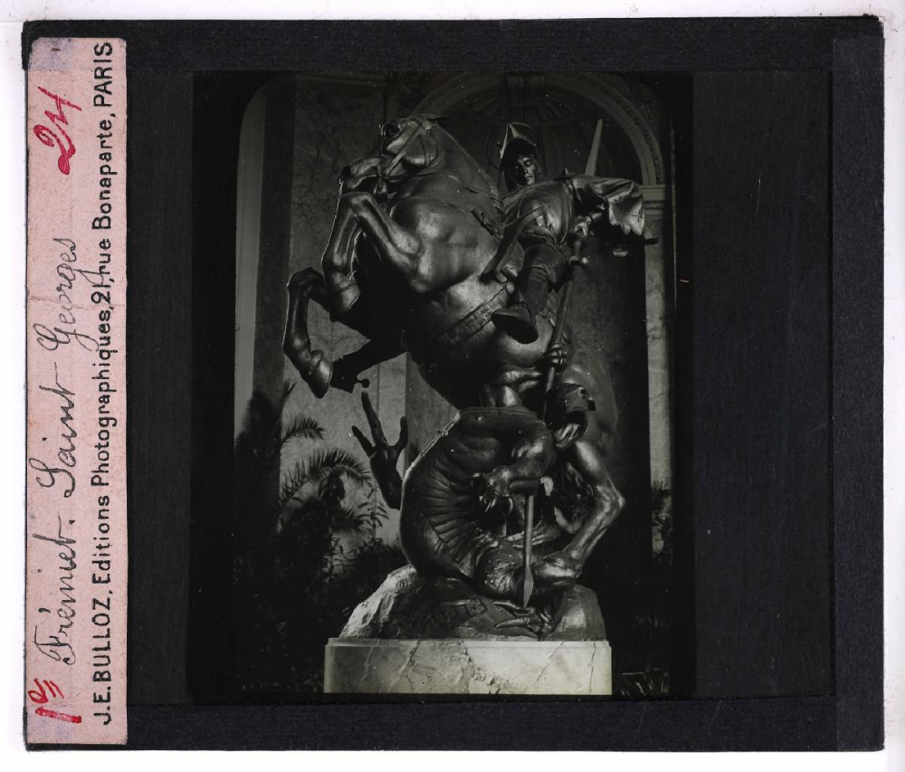 Le Palais des Beaux-Arts de la ville de Paris. Peintures et sculptures modernes. Frémiet. Saint Georges.