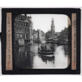 Belgique, Hollande. Canal à Amsterdam.