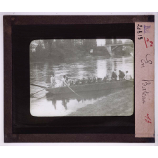Les Travaux du génie dans un régiment de sapeurs mineurs. II. Manoeuvres de pontage. En Bateau.