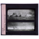 Le Français au pôle Sud. Iceberg tabulaire.
