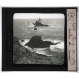 Les Iles. Pointe du Raz, rocher du moine.