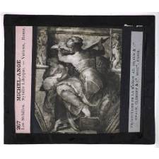 Michel-Ange. Les Sybilles. Sybille Libyque. Vatican. Rome.