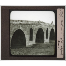 Tunisie. Pont romain à la Medjerda.