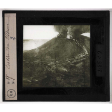 Volcans, érosions, glaciers. Cratère du Vésuve.