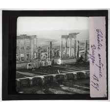 Algérie, Tunisie, Maroc. Théâtre antique. Dougga.