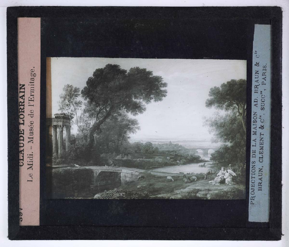 La Peinture française au XVIIe siècle. Claude Lorrain. Le Midi. Musée de l'Ermitage.