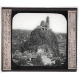 Auvergne Limousin. Le Puy. Rocher d'Aighuile et Eglise St-Michel.