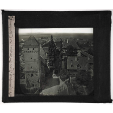 La Bavière. Nuremberg, Tour des Paiens, au Chateau.