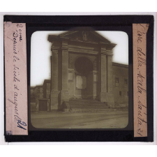 Les Ruines de la Rome antique depuis le siècle d'Auguste. L'arc della scala santa.
