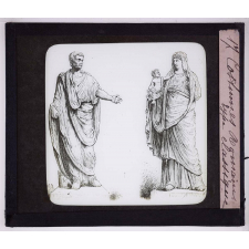 La Vie privée des Romains. Costumes romains type classique.