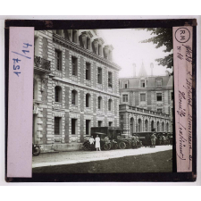 L'Intervention des Etats-Unis. L'Hôpital américain de Neuilly (extérieur).