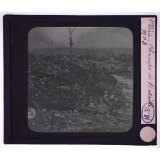 Guerre 1914-1918. Champs de bataille. Terrain dévasté. 