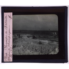 Guerre 1914-1918. Champs de bataille. Offensive de Champagne sept 1915.