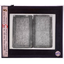 Art français (VIe-XVIe s.). Rétrospective. Diptyque consulaire ivoire.