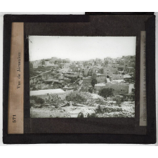 Palestine, Judée. Vue de Jérusalem.