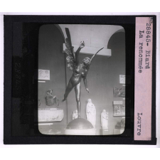 Œuvres des musées parisiens. Biard, La Renommée, Louvre.