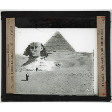 Egypte. Pyramide de Chéphren.
