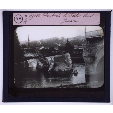 La Bataille de la Marne. Pont de la Ferté sous Jouarre.