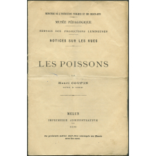 Les Poissons. Notices sur les vues. 
