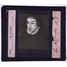 Les Guerres de religion. Fr. Clouet. Catherine de Médicis, reine de France.