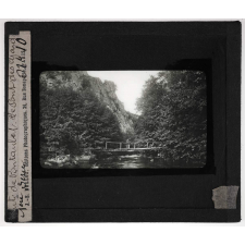 Le Morvan (introduction et 1re série) Morvan septentrional et central - vallées du Cousin, de la Cure et de l'Yonne. Route de Pontaubert. Le Pont des Gardes. 