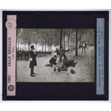 Mutualité et solidarité. Jean Béraud. Les fous.