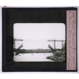 Les Ponts. Pont Maria-Pia sur le Douro, pose de l'arc, 1ère partie.